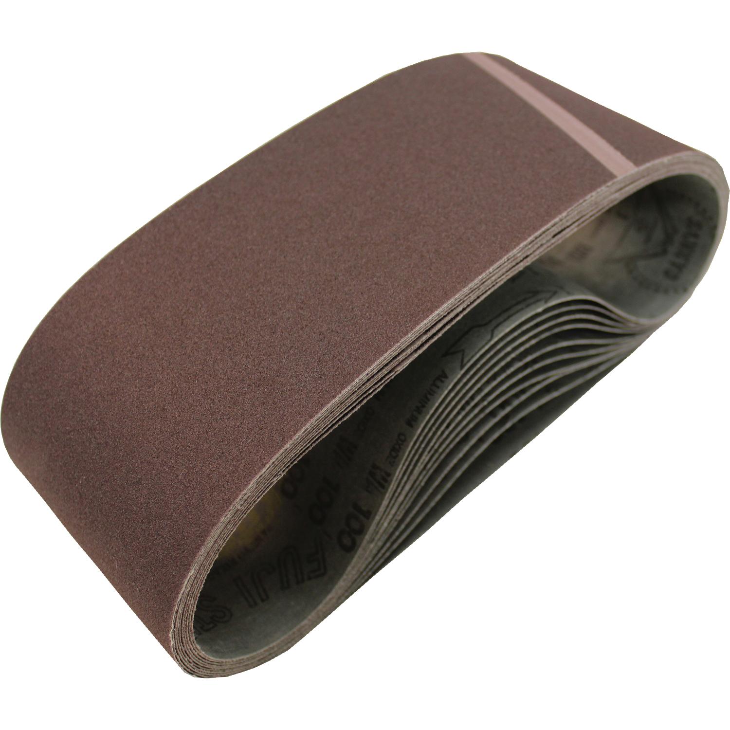 Courroies abrasives enduites