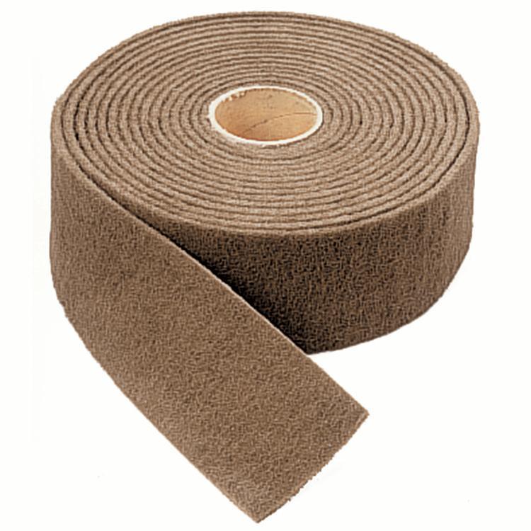 Rouleaux abrasifs non tissés
